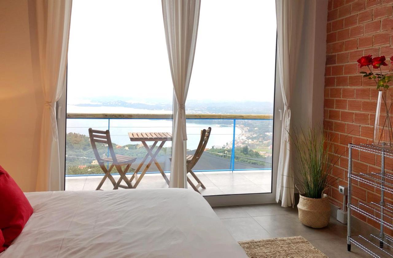 House Sienna Of Villa Intaba Best Views Corfiot Riviera Corfu Island Greece Contemporary Design Pool With Spectacular Sea Views Close To Ipsos Beach Pyrgi  Luaran gambar