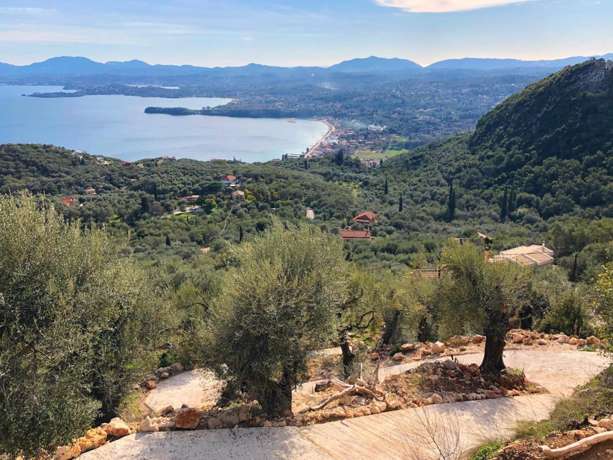 House Sienna Of Villa Intaba Best Views Corfiot Riviera Corfu Island Greece Contemporary Design Pool With Spectacular Sea Views Close To Ipsos Beach Pyrgi  Luaran gambar